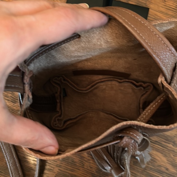 Shaffer LA Greta Tassel Bucket Mini Crossbody Bag - Picture 8 of 10